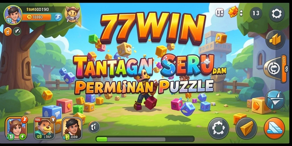 Screenshot gameplay 77WIN yang menunjukkan tantangan Puzzle yang menarik.