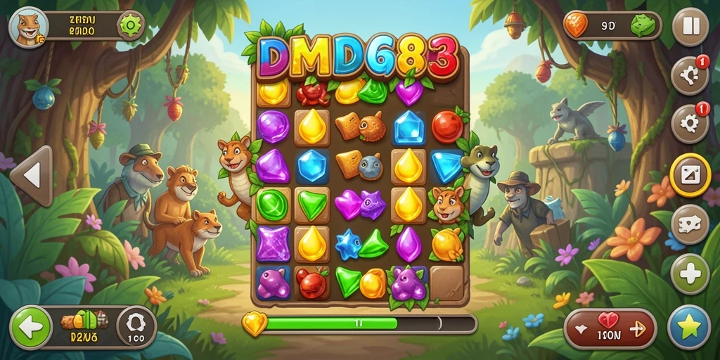Gameplay menyenangkan dengan beragam tantangan Match-3.