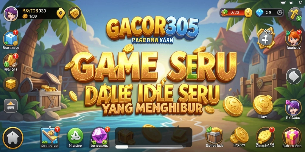 Tampilan gameplay GACOR305 yang menarik dan seru.