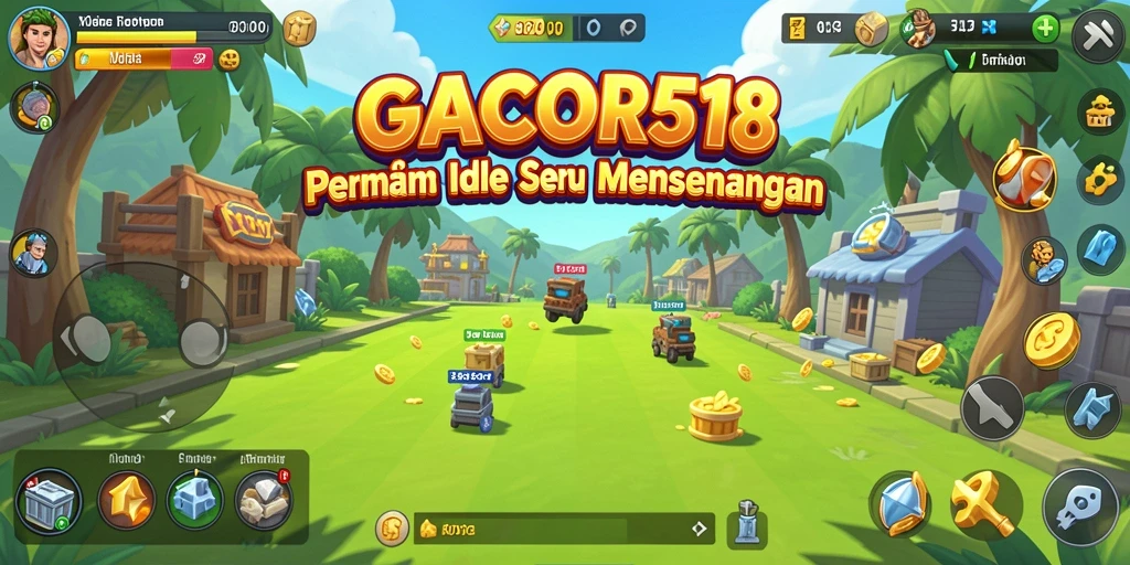 Tampilan gameplay GACOR518 yang seru dan memikat.