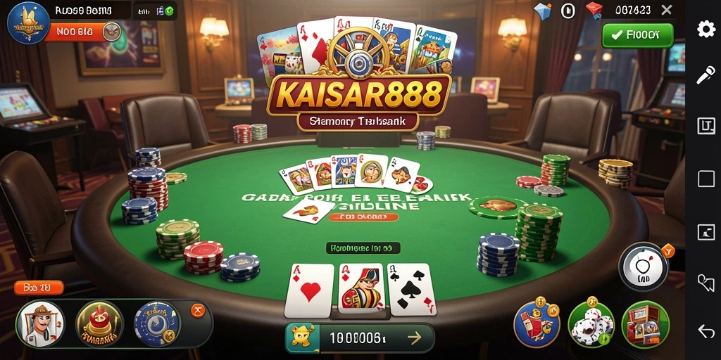 Tampilan gameplay seru KAISAR888 dengan efek visual yang memukau.