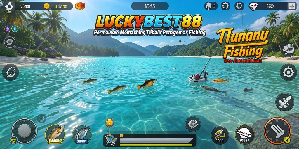 Gameplay seru LUCKYBEST88 dengan pengalaman memancing yang menakjubkan.