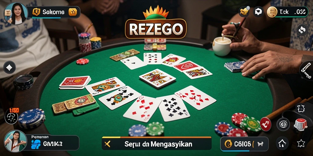 Tampilan gameplay seru dan interaksi antar pemain di REZEGO.